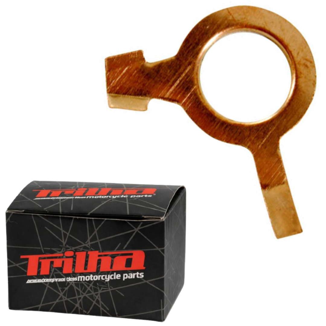 3fdda4ef8d35a9524cf677e82b05919e.png Interruptor Do Neutro Chapa CBX CG ML TURUNA TITAN FAN NXR - Imagem 1