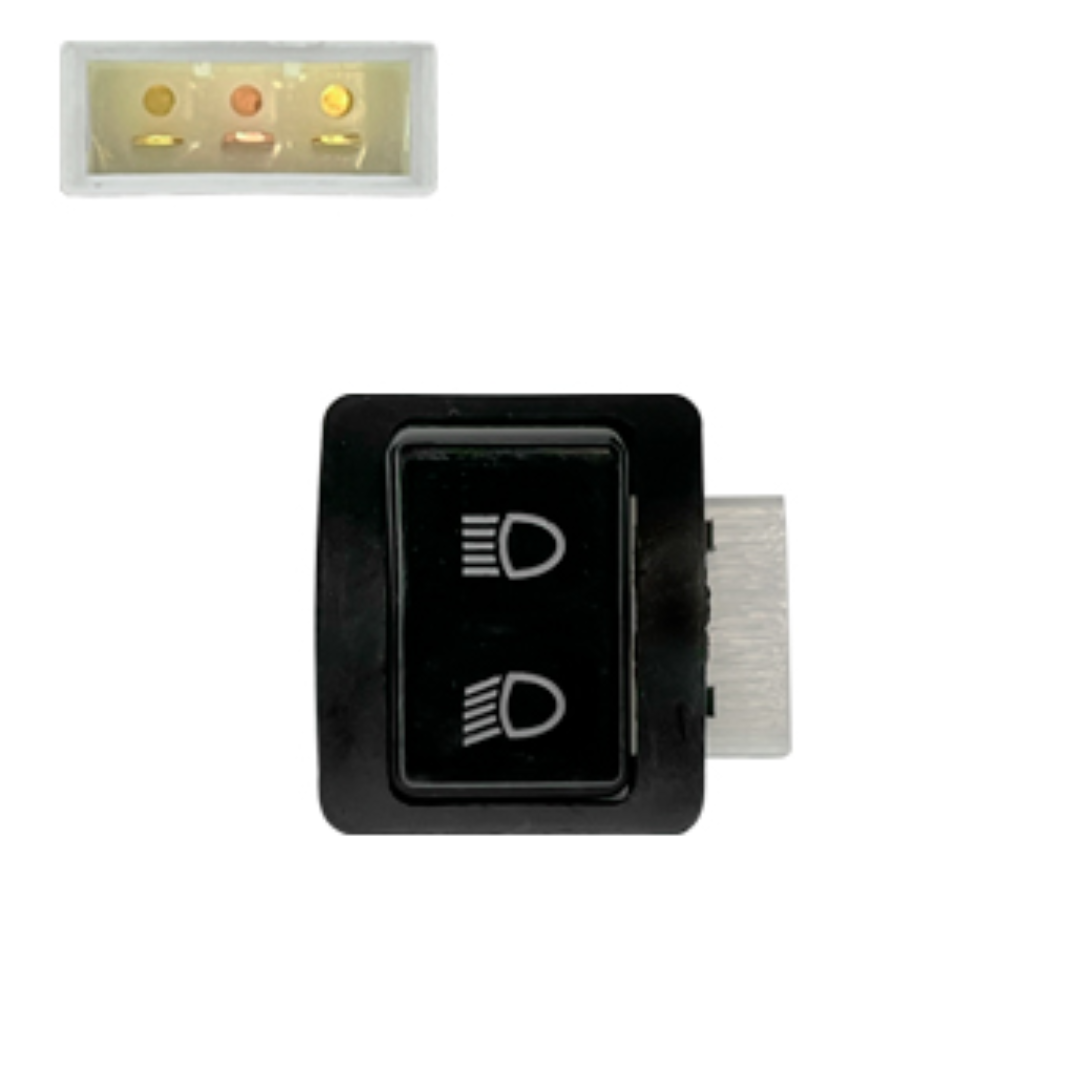 49e7e100ca42353f08babc18421a5402.png Interruptor de Luz Alta/Baixa BIZ100/110/125 - Imagem 2