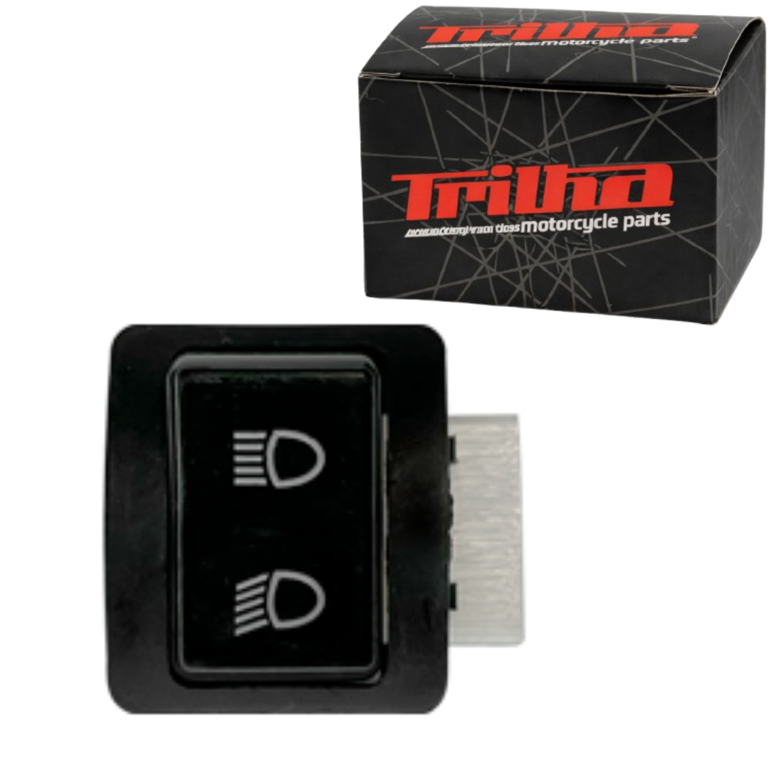 58669c4ff63fca1d2ae78c2da52d5bdd.png Interruptor de Luz Alta/Baixa BIZ100/110/125 - Imagem 1