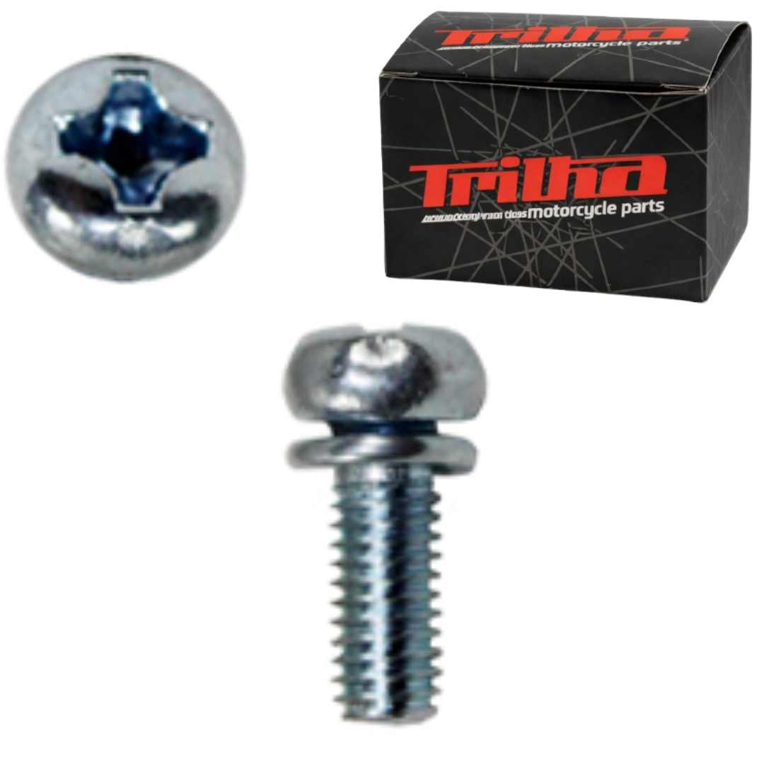 d2b27ed47e87a15405246e4216c70bfe.png Parafuso Escova Do Motor De Partida TITAN FAN START NXR XRE - Imagem 1