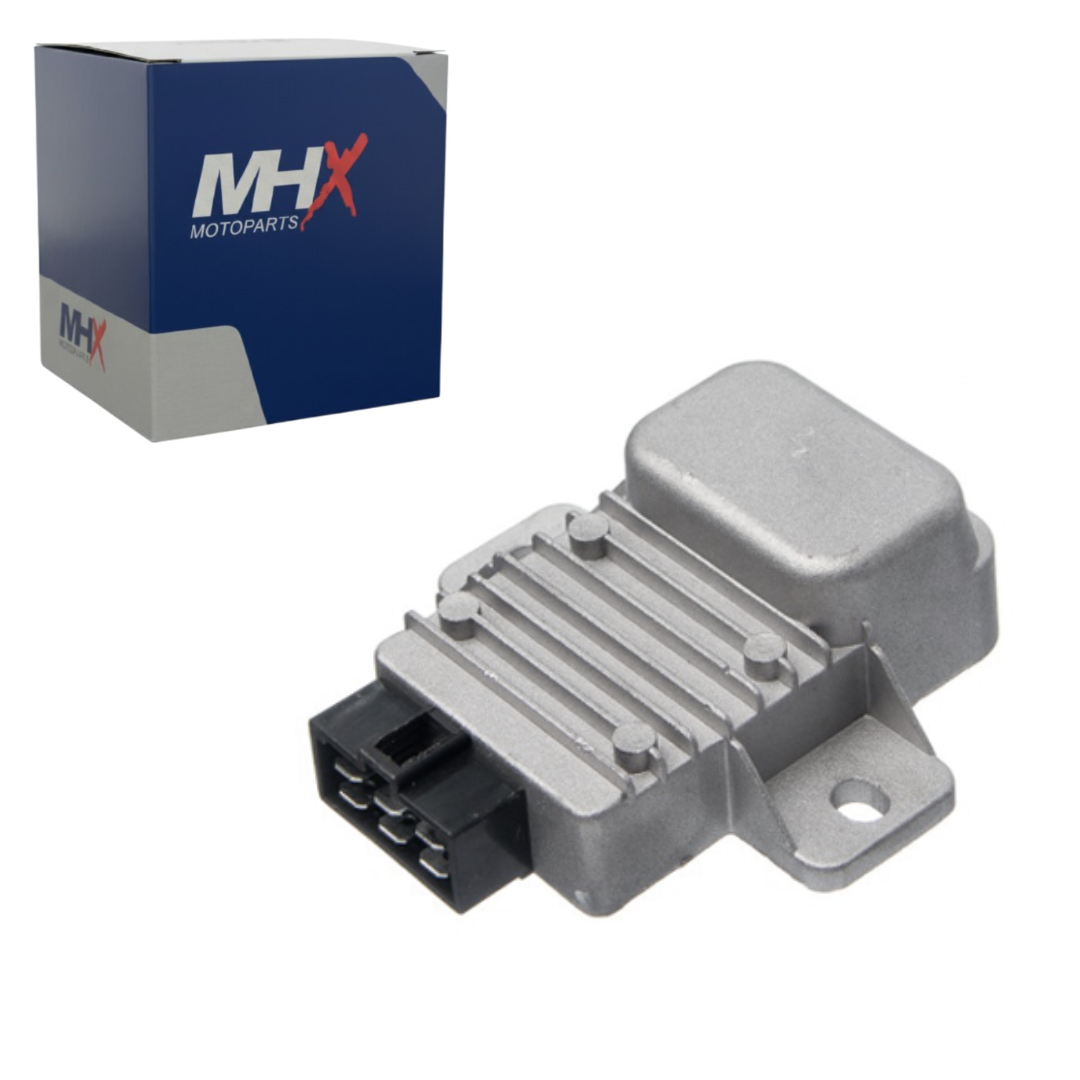 18e855019e6ea8b92989ae51c10b7c5e.png Regulador Retificador De Voltagem - Titan/Fan/Bros 150 - Biz 125 - Imagem 1