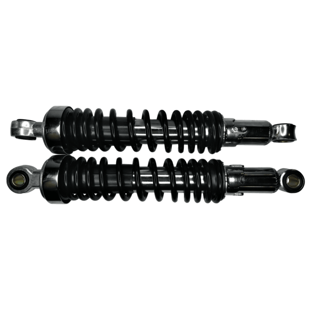 36bbfe4094d5deed97abbd2ead448d82.png Par Amortecedor Traseiro Suzuki Yes 125 Mola Preta - Imagem 3