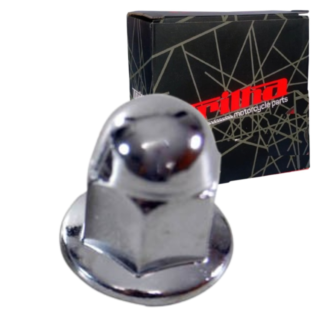 8c03ad01abe2d846bad151e479c1d07a.png Porca Cega 8MM Para Fixação Do Escape - Titan/Fan/Bros/Biz - Imagem 1