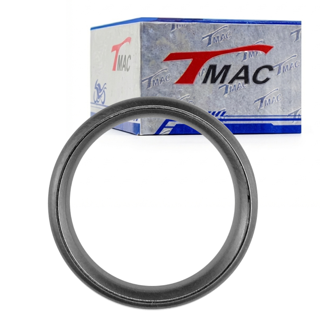 942ebc36964234d7e961100a62cd1da0.png Anel do Escape Moto YBR 125 K/E/ED - XTZ 125 K/E - Grafitado - Imagem 1