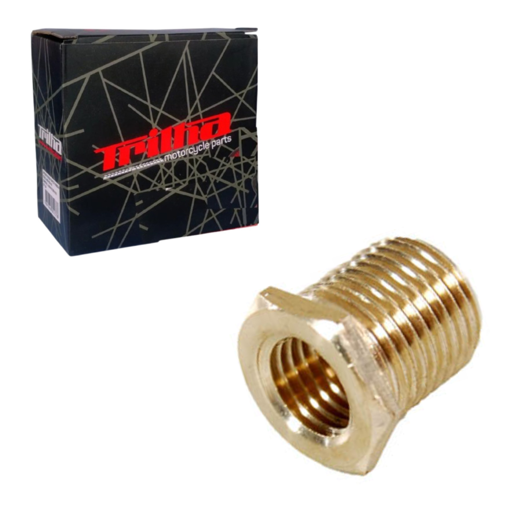 a1bbfb2aed50894b06e6110ac6639e2a.png Rosca Postiça Para Dreno Do Oleo - Titan/Fan/Bros/Biz/Xre - Imagem 1