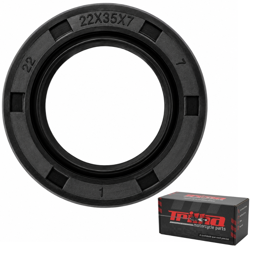 33cdd90187bb56fa447f2075cc87ac63.png Retentor do Magneto 22X35X7 XLR-CG-TODAY-FAN-NXR-TITAN125 - Imagem 2