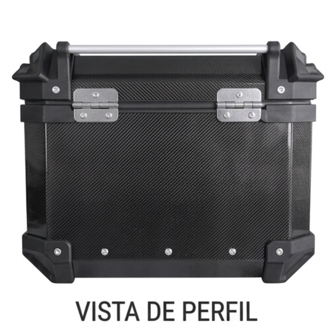 d68ccf671577b03fd66eaf84d5bcf17f-1.png Bauleto Moto 45L Carbono Universal Com Base Forração Smoke - Imagem 5