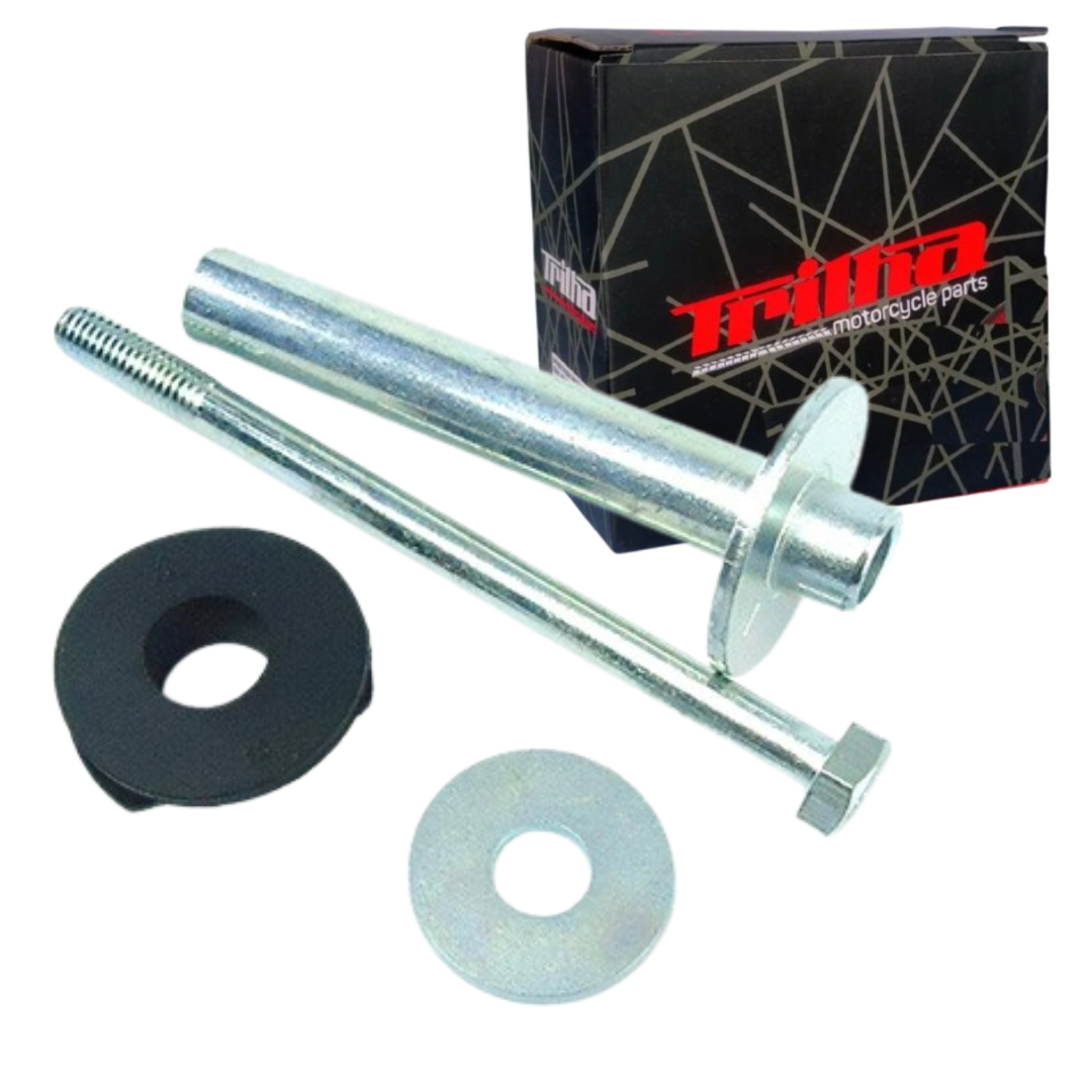 25c1832459ded4222e24bd01f7f2a56b.png Kit Parafuso Protetor De Pernas Lado Direito - Biz 100 - Imagem 1