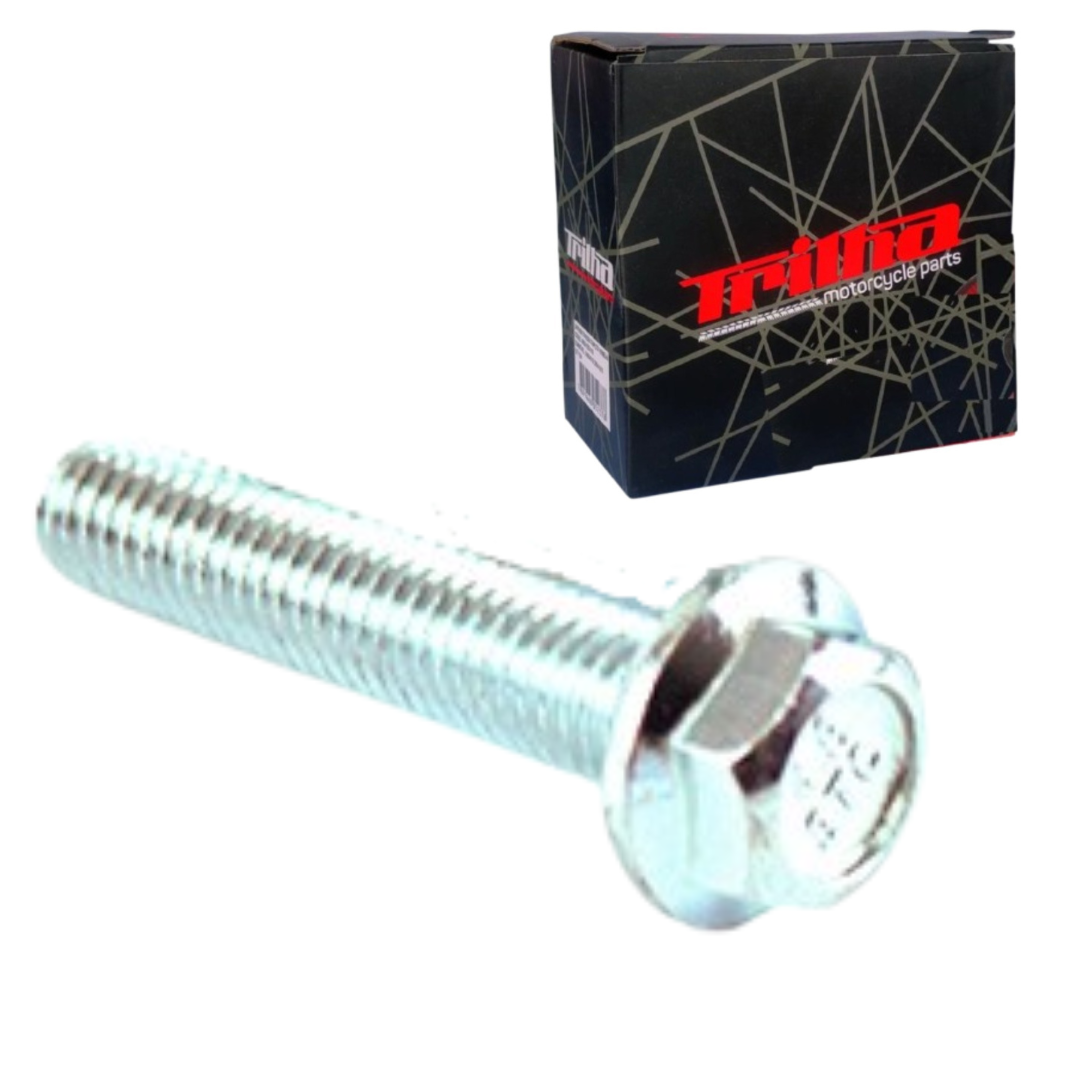 4900aaa953b2573d75383b8c3208012c.png Parafuso Flange 8X40 Fixação Mesa Superior Suspensão - Nxr160/Xre190 - Imagem 1
