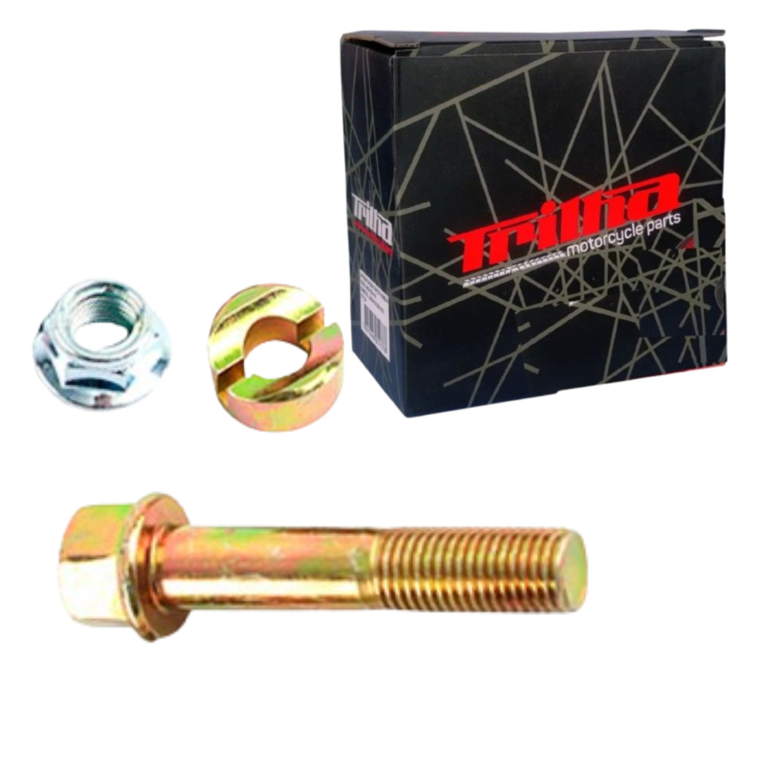 6b8ecf02fd7791a4547acb9e44359f3f.png Kit Parafuso Fixação Guidão - Biz100/110i/125 - Phoenix/Moby50 - Imagem 1