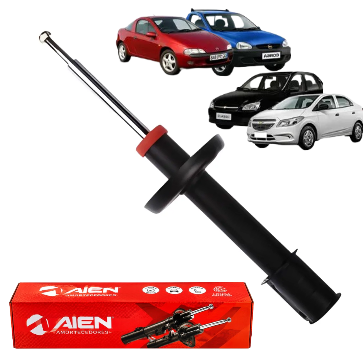 6ed243f42872bfeb8e00086fd7c095d8.png Amortecedor Dianteiro A Gas CELTA CORSA PRISMA TIGRA COUPE - Imagem 1