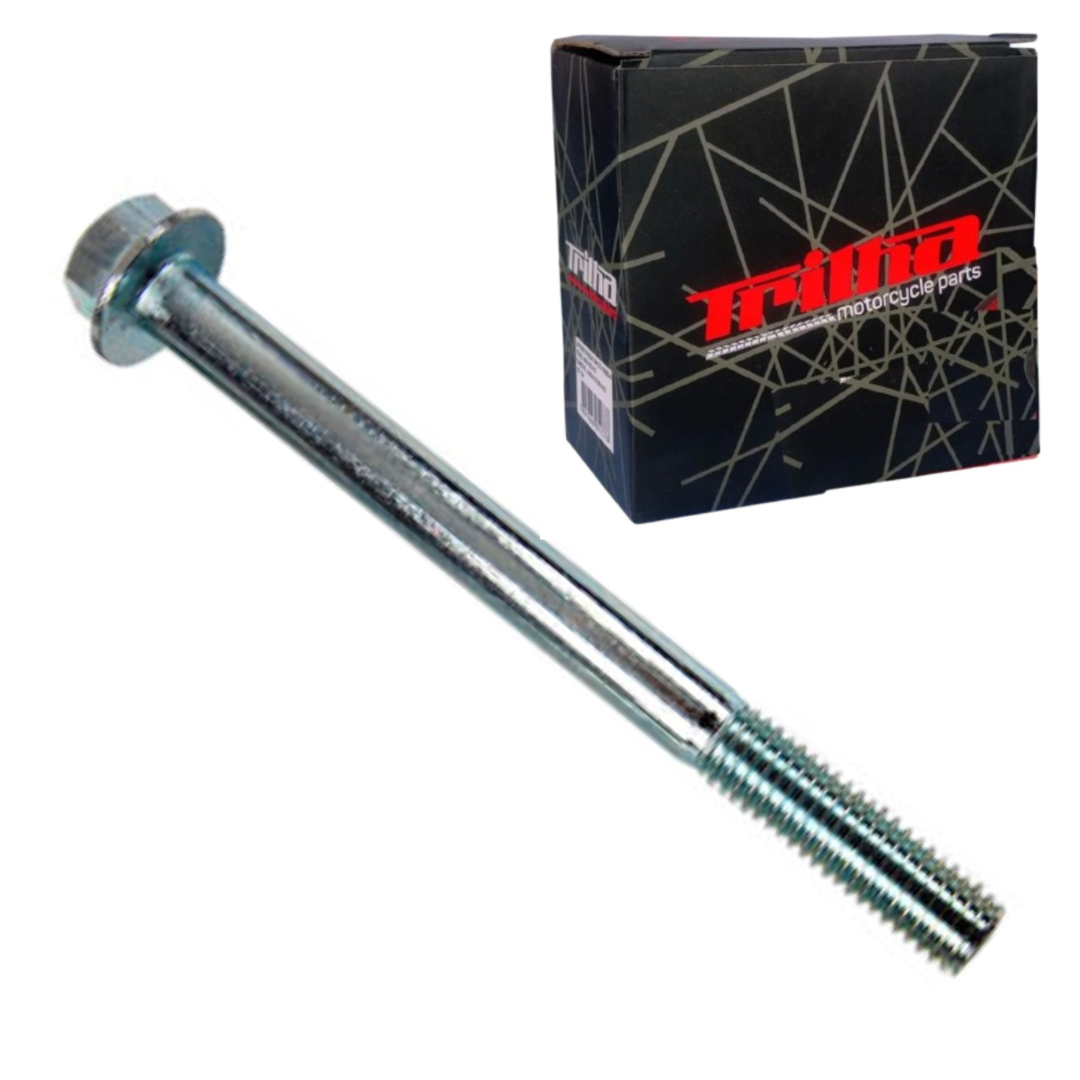 7836452c1e12fee98a74236e0d40fcd9.png Parafuso Flange 8X96 Fixação Protetor Motor - Nxr125/150Bros-Crf230f - Imagem 1