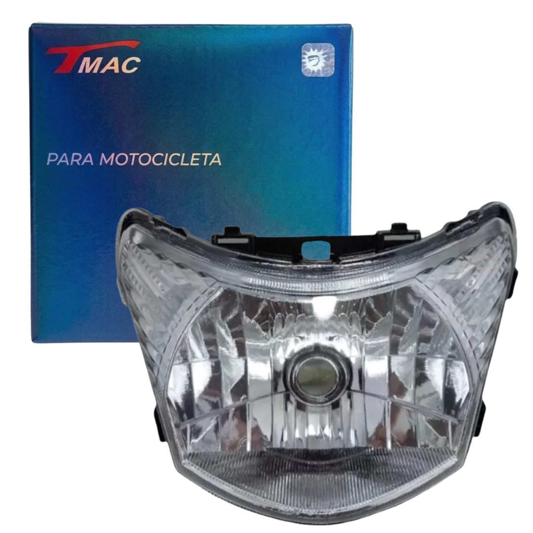 942d0f9abf68efc224e8e365ac8ed024.png Farol Bloco Optico Moto c 100 Biz Ks/es - Biz 110 - Biz 125 Ks/es/ex - Biz 125i - Imagem 1