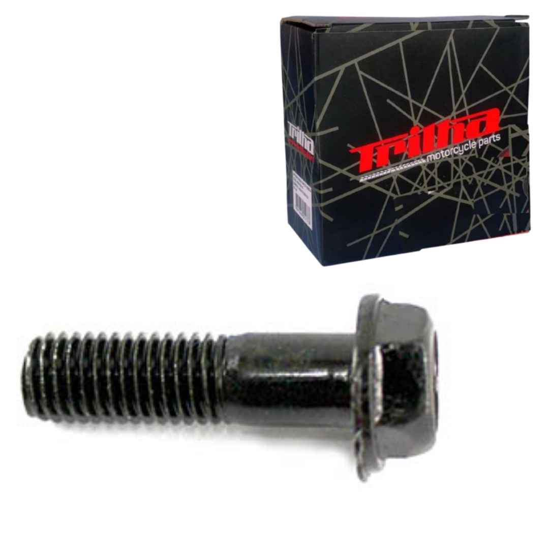 9517d81fb846ca163a8ec17ffc633114.png Parafuso Flange 7X25 Superior Do Tubo Passagem De Oleo - Cbx/Xre/Xr - Imagem 1