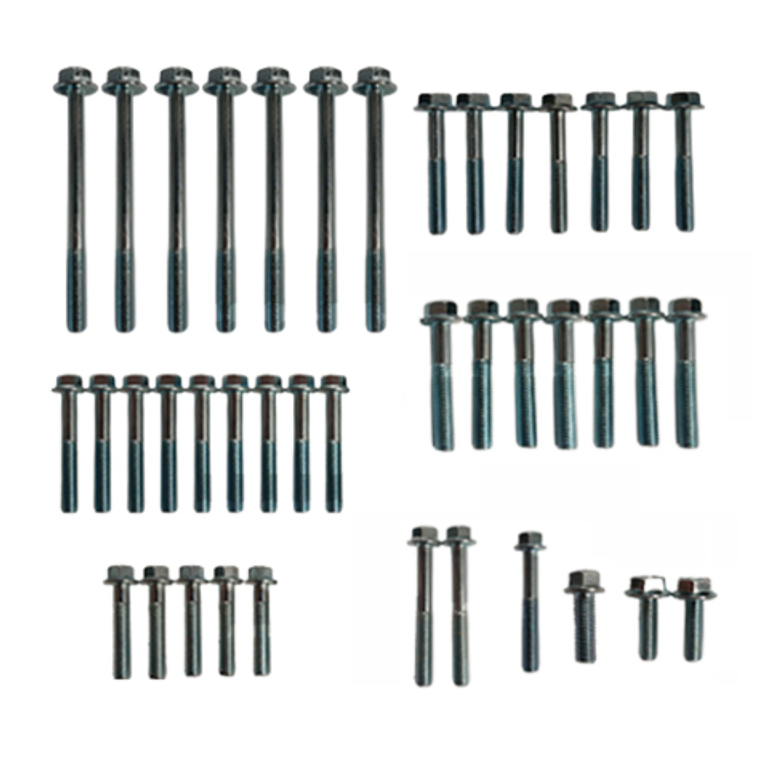 9643d50435d10d00a5fd137e6e3504fe.png Kit 41 Parafusos Flange Do Motor - Titan/Fan/Cargo/Bros - Imagem 2