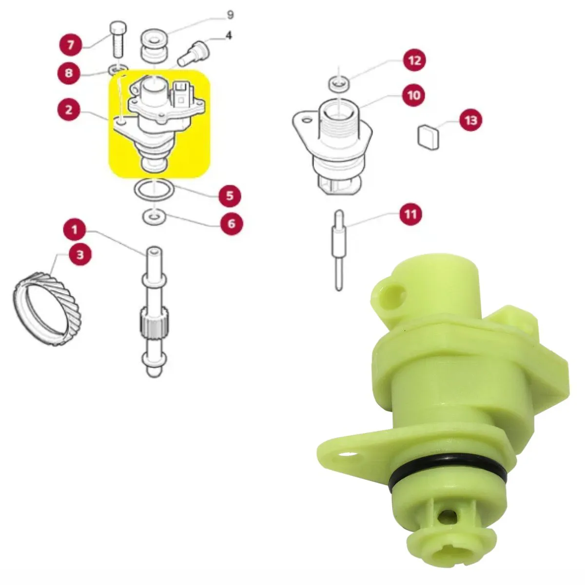 bb4324ccbae4b5099d60610716a4b51d.png Sensor Velocidade DUCATO / BOXER / JUMPER/ 2.3 2.8 (3 PINOS) - Imagem 6