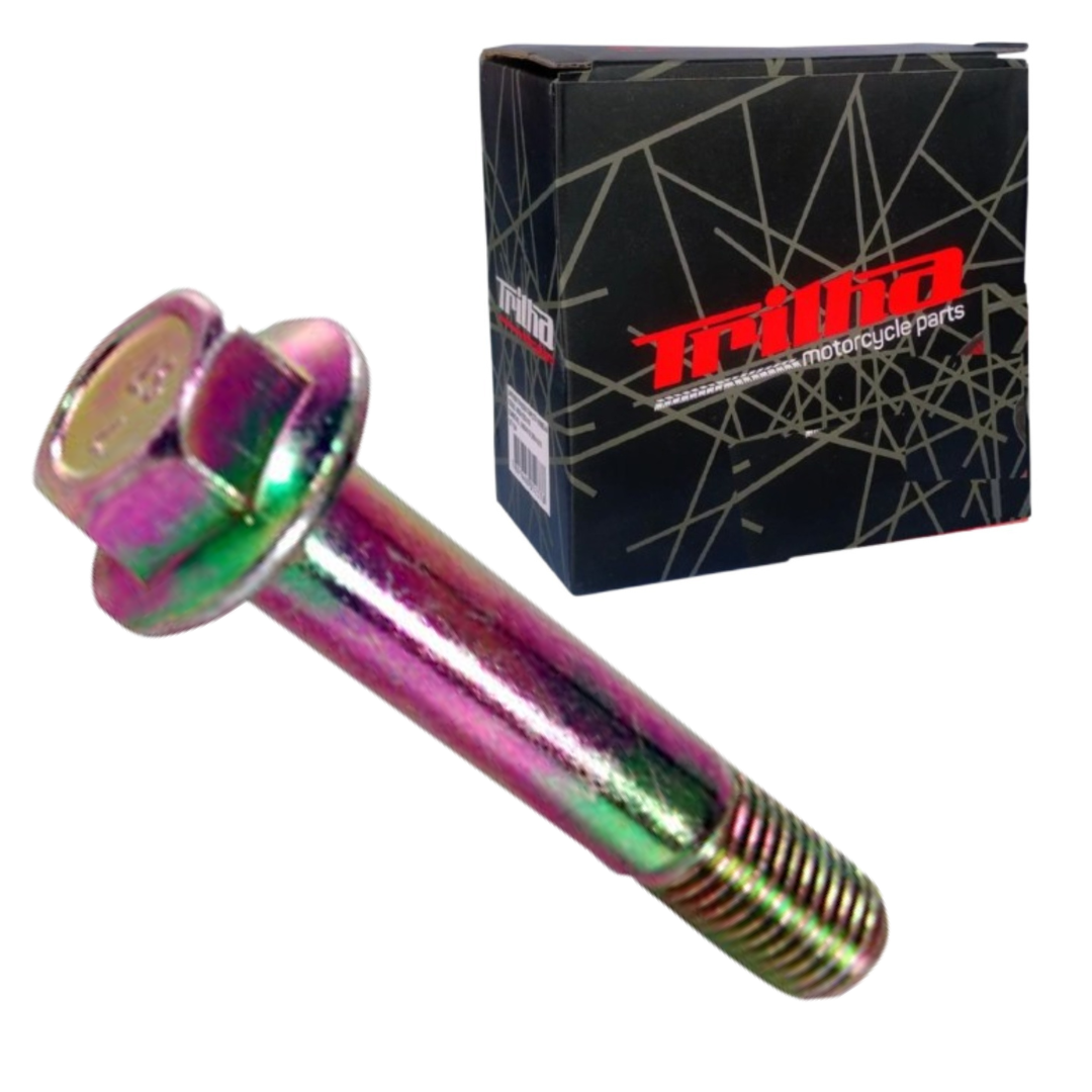d7fefa19de5364865767107ddd2445ad.png Parafuso Flange 10X53 Fixação Superior Amortecedor - Xlr/Nxr 125/150 - Imagem 1