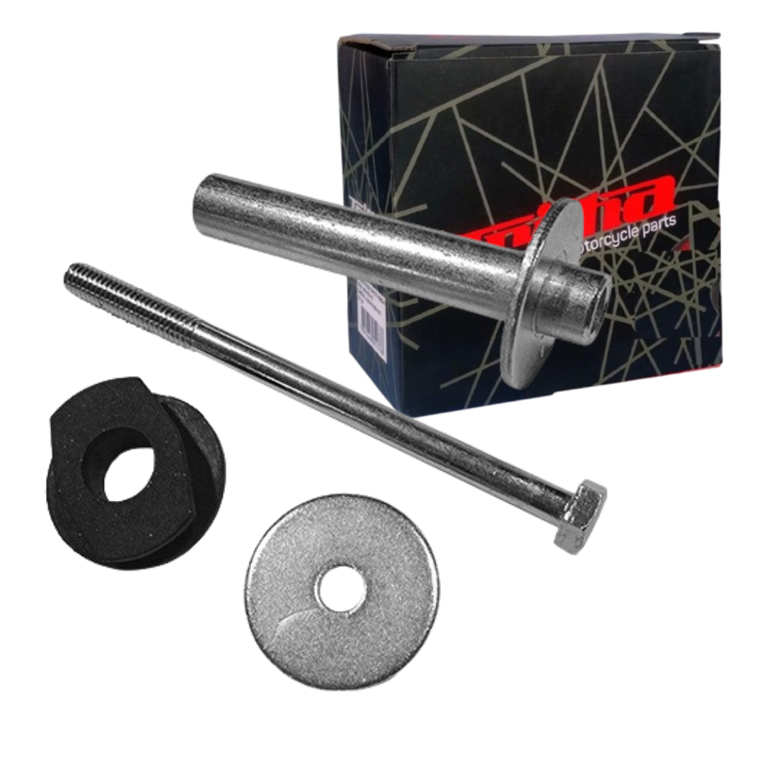 f2d1082c36ad94fc11c472b6147cd990.png Kit Parafuso Protetor De Pernas Lado Esquerdo - Biz 100 - Imagem 1